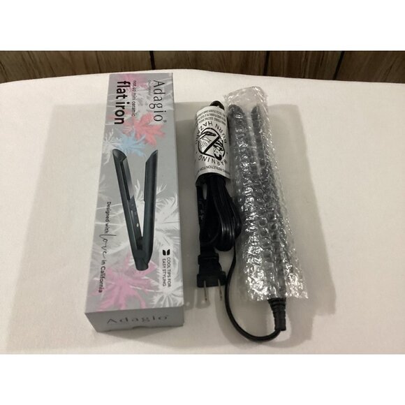 Adagio Ceramic Flat Iron Not so Mini new boxed - Picture 4 of 4